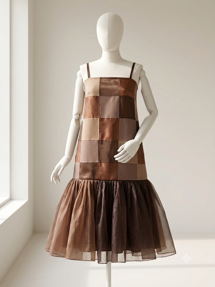 Custom Delilah Tagpi Dress-0001