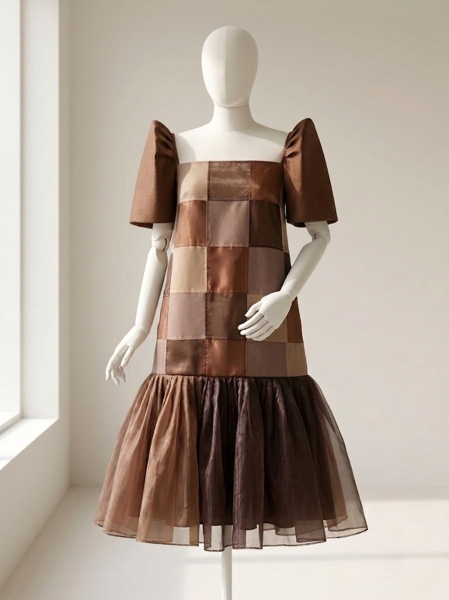 Rose and Betty Filipiniana in a soft rose color