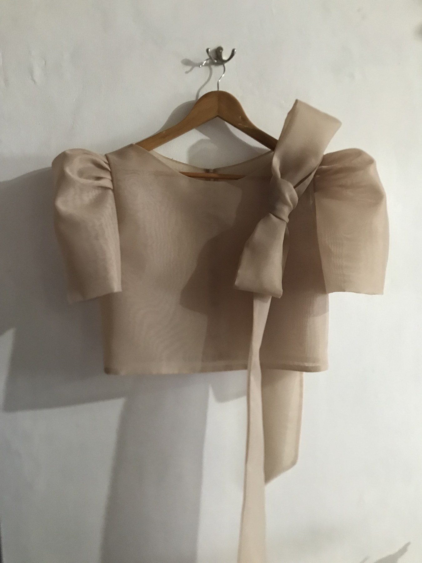 Carolina Camisa with detachable  Bow