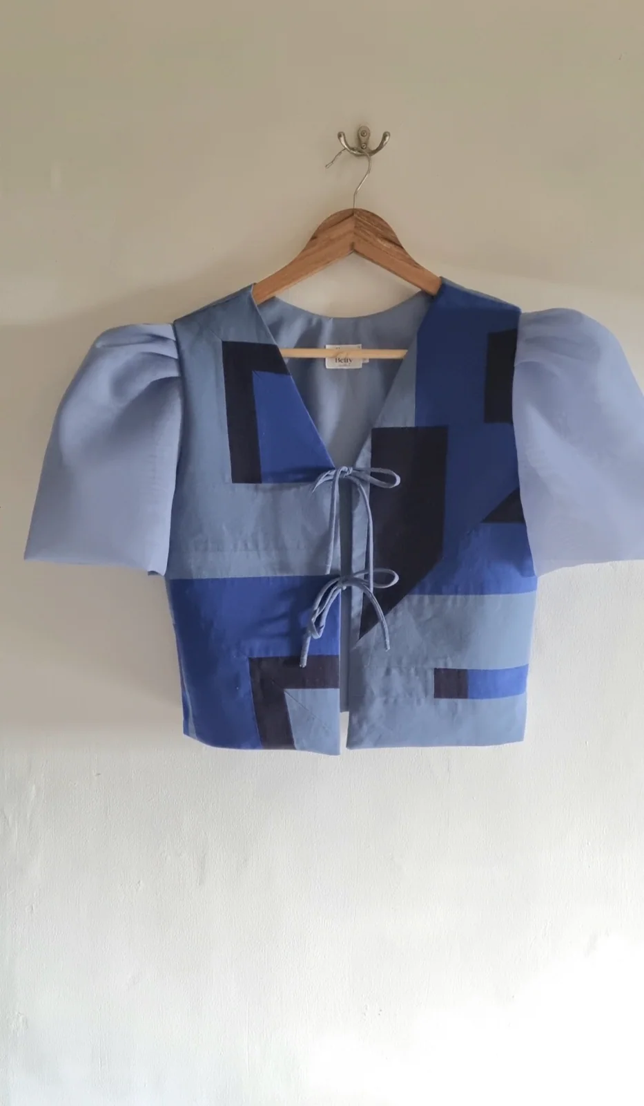 Ines Filipiniana Patchwork Blue view 2
